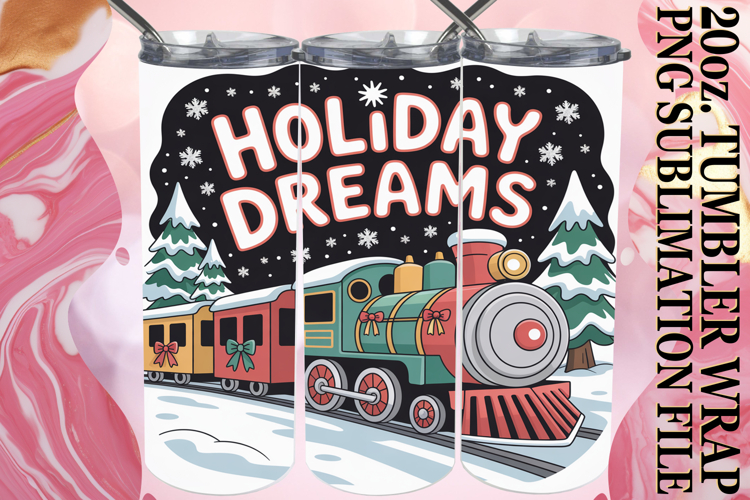 Christmas Tumbler Wrap Image 17