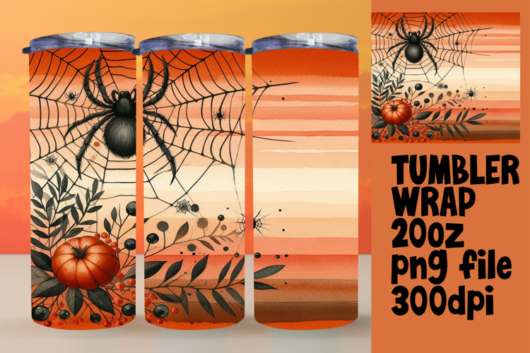 SOPHISTICATED 20oz Tumbler PNG , Halloween