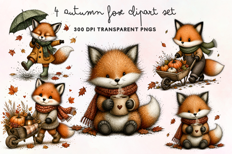 Woodland Animal Clipart Image 17