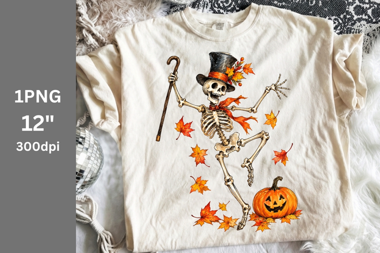 Halloween PNG, Skeleton PNG, Fall PNG