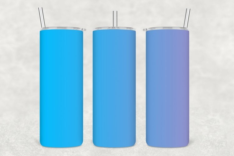 Ombre Gradient Tumbler Wrap Sublimation