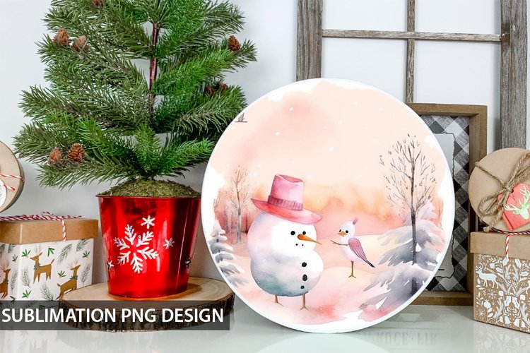 Snowman Sublimation Image 3
