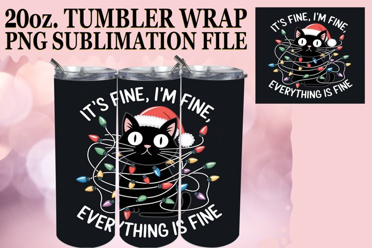 Christmas Tumbler Wrap Image 7