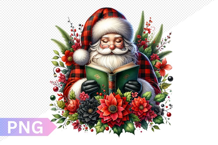 Santa Christmas Clipart Image 20