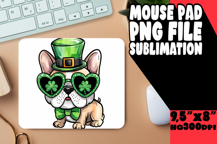 LUMINOUS MOUSE MAT FUN IDEAS, St Patrick example image 1
