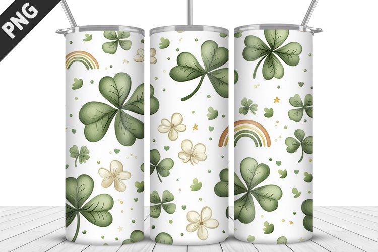 St Patricks Day Tumbler Wrap| Sublimation Design