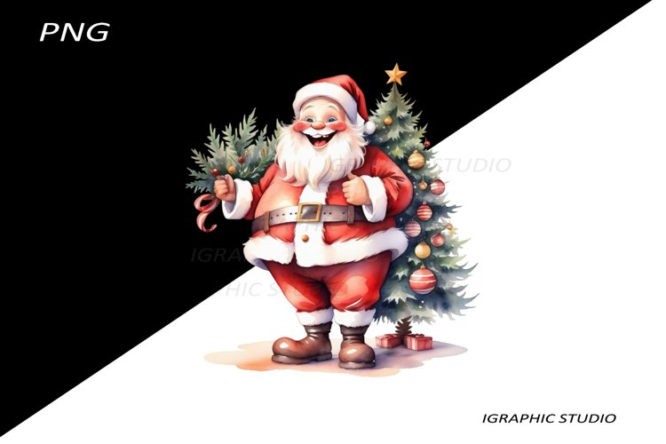 Santa Clause Clipart Image 16