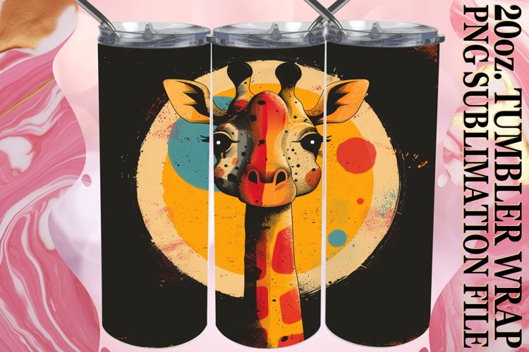 Nostalgic Wildlife Sublimation Art 20oz