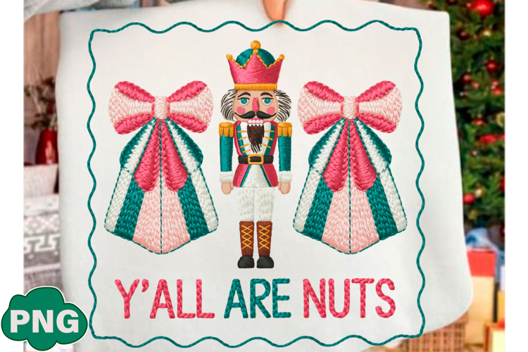 Faux Yarn Crochet Yall Are Nuts Nutcrac