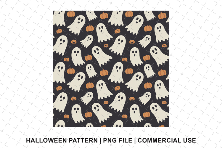 Halloween Seamless Pattern Image 17