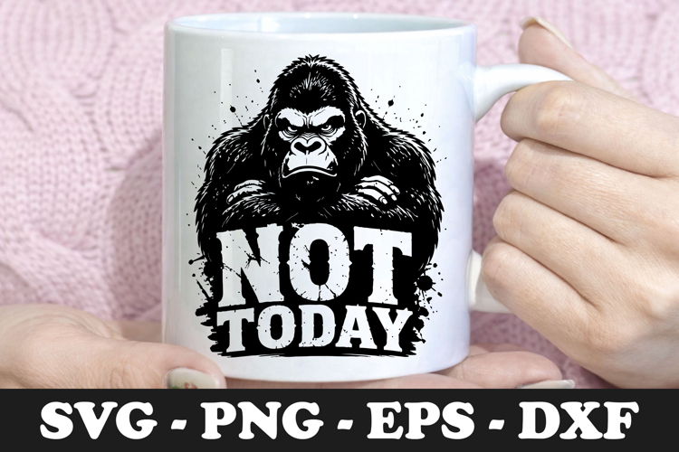Gorilla Svg Image 15