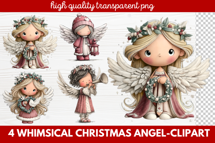Christmas Angel Clipart Image 15