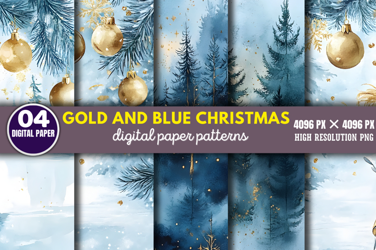 Gold Christmas Background Image 11