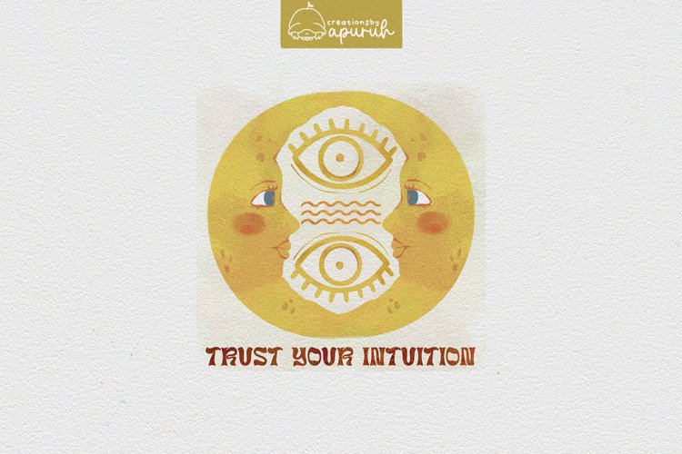 Boho Mystical Quotes Tee 14 example image 1