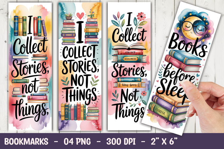 Collect Stories Bookmark Sublimation