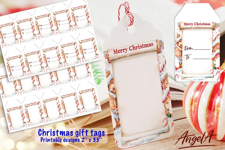 Christmas Gift Tag Templates Image 18