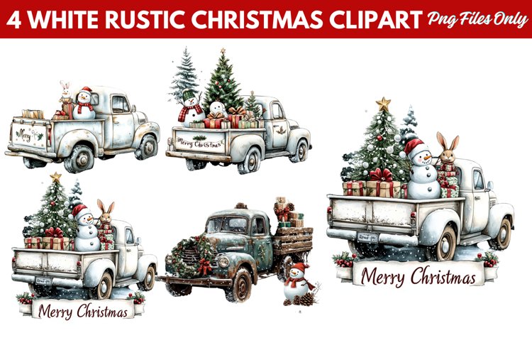 Rustic Christmas Clipart Image 5