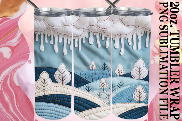 Christmas Tumbler Wrap Image 6