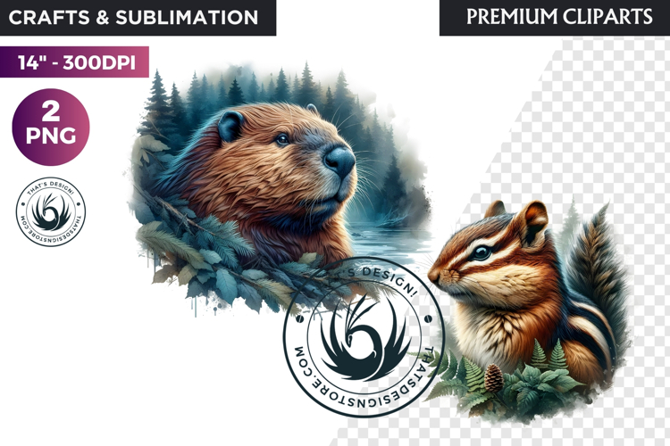 Forest Animals Clipart Image 12