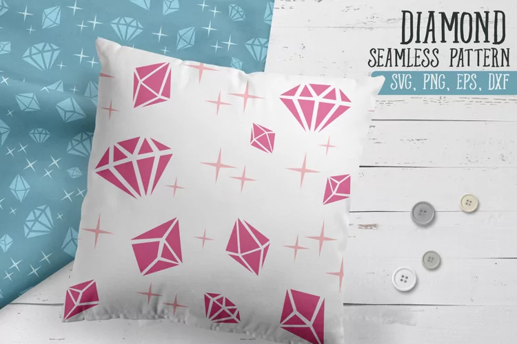 Diamond pattern svg, Seamless Pattern SVG