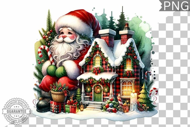 Christmas Santa Clipart Image 3