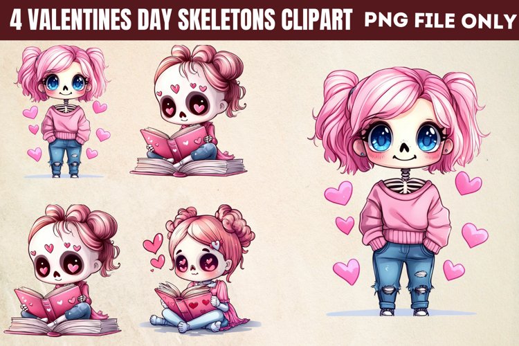 Skeletons Clipart Image 16
