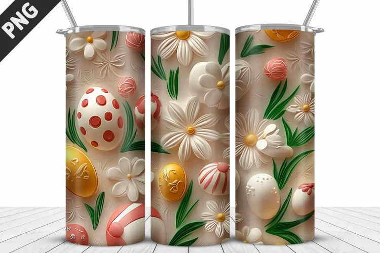 Easter Sublimation| Bunny Tumbler Wrap| Easter Tumbler Wrap