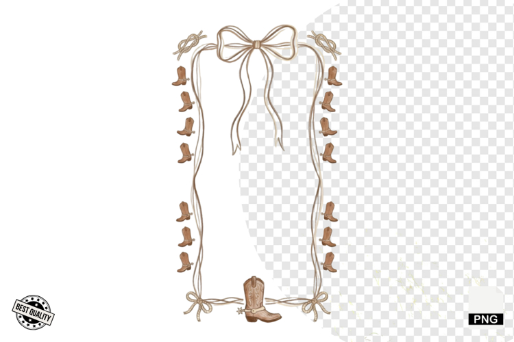 Western Frames Clipart