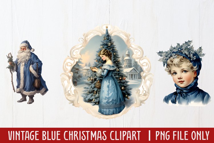 Vintage Christmas Clipart Image 11