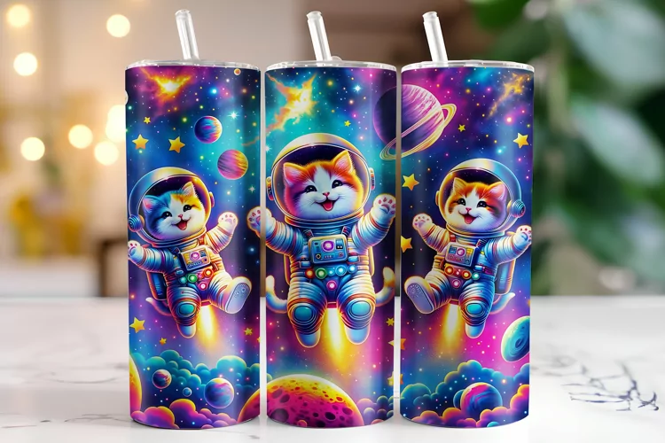 Sunset & Giraffe Tumbler Wrap | Sublimation | Tumblers