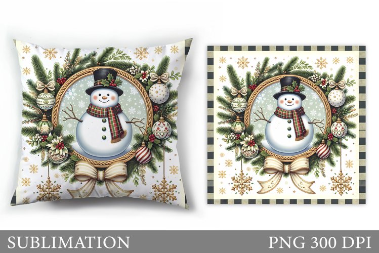 Cute Snowman Clipart Image 14