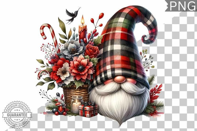 Christmas Gnome Clipart Image 13