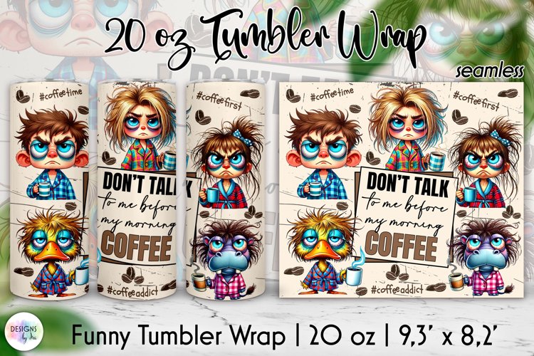 20 Oz Sublimation Tumbler Wrap Image 22