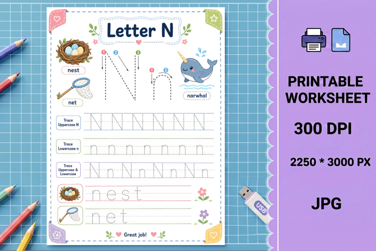 Preschool Printable Worksheet Image 21