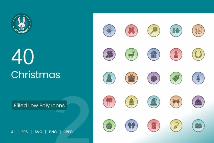40 Christmas Icons