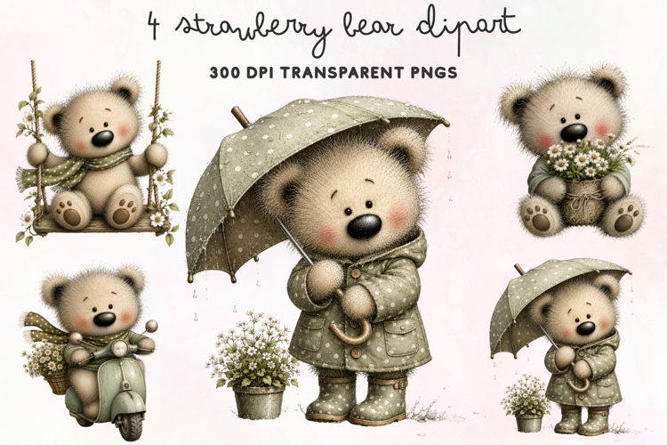 Teddy Bear Clipart Image 20