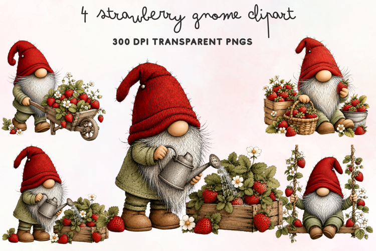 Cute Gnome Clipart