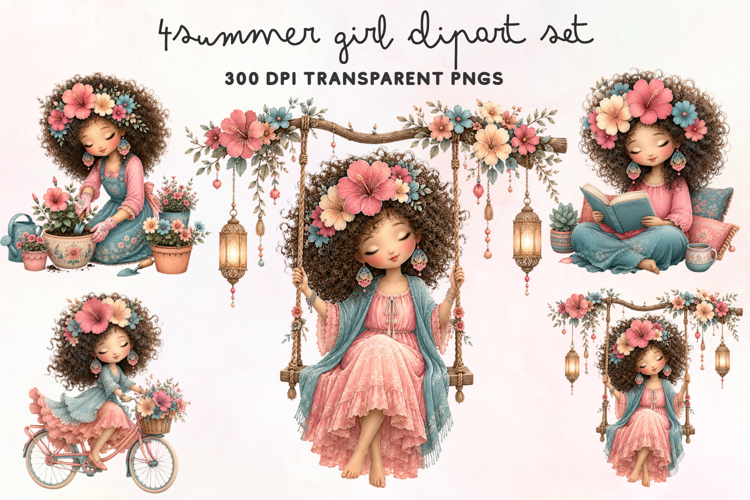 Summer Watercolor Clipart Image 20