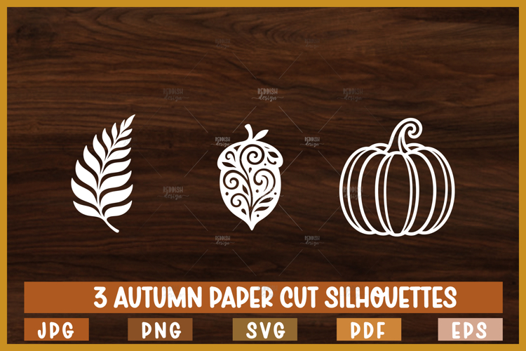 Autumn Leaves Clipart Image 19