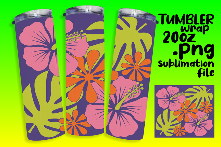 RICH 20oz Tumbler Template for Gifts , Flowers