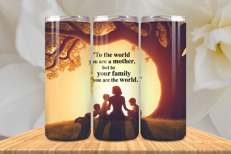 Positive Affirmations 20oz Tumbler wrap Inspirational Quotes