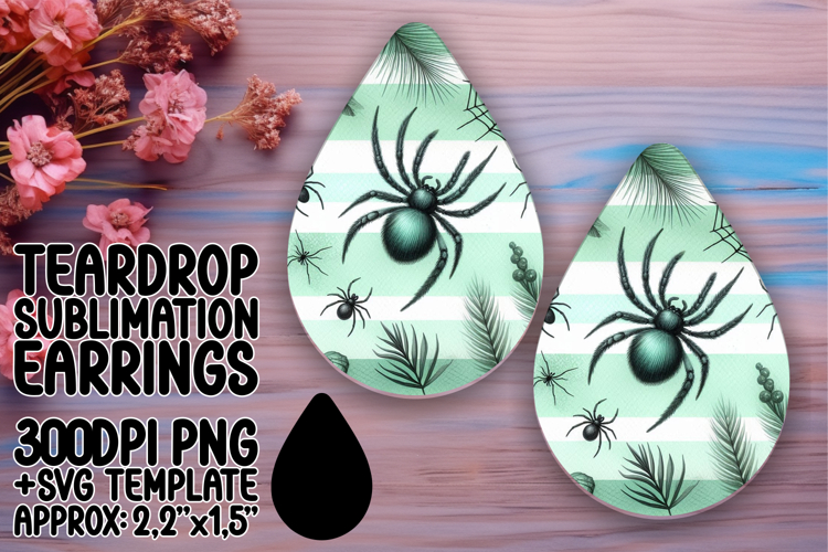 Bright Teardrop Design for Crafting , Halloween