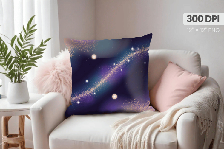Happy New Year PNG Pillow, Festive New Years Eve 2026 PNG