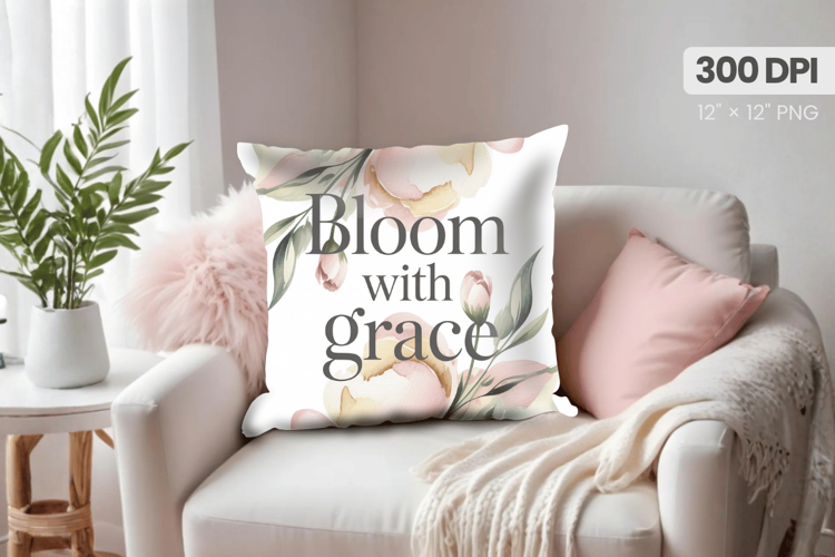Inspirational Quotes Pillow PNG Motivational PNG Sublimation
