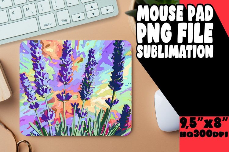 Colorful Flower Pattern Sublimation Wraps PNG