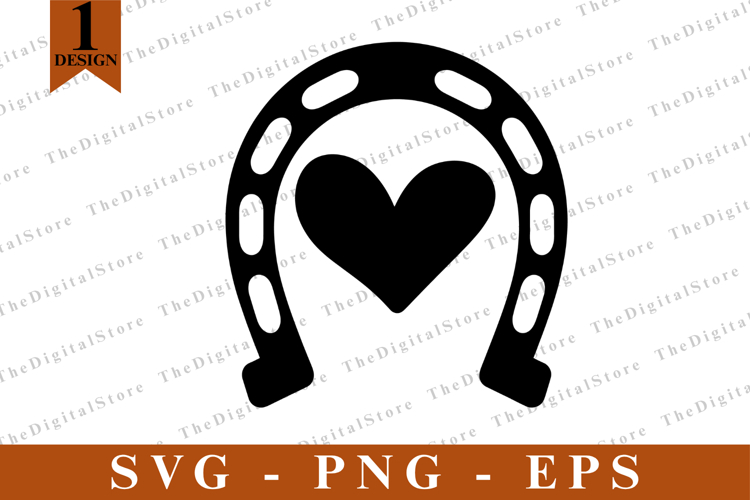 Horse Heart Svg Image 4