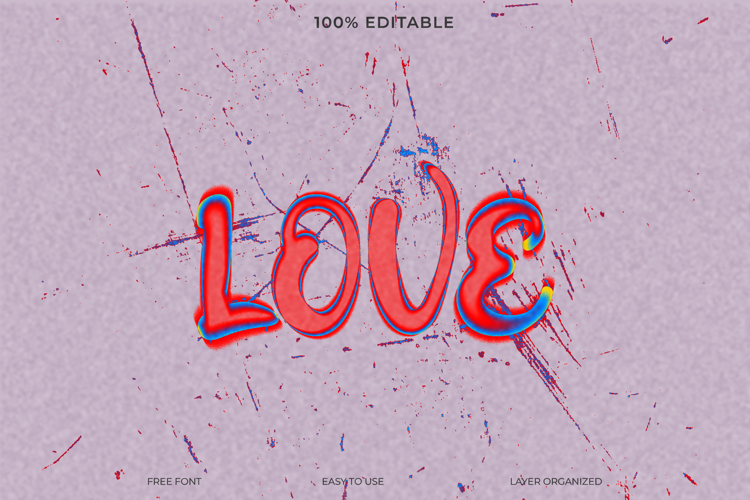 Graffiti Text Effect Image Analysis