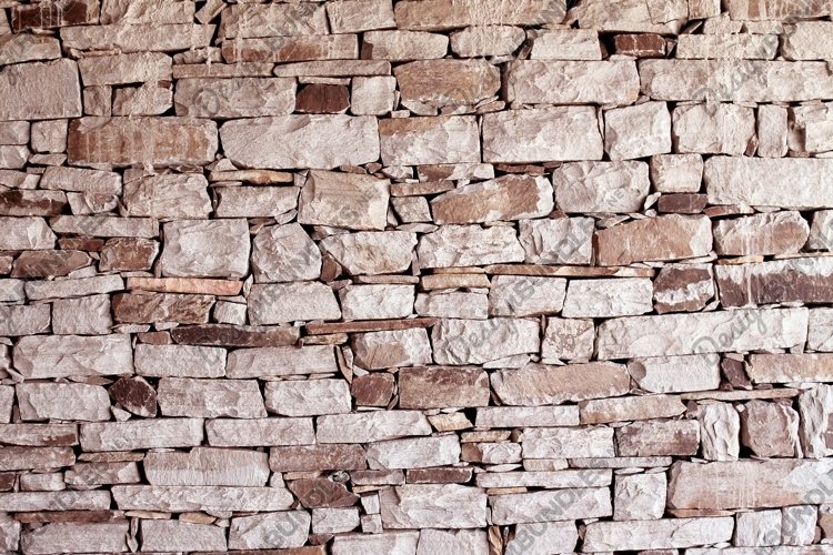 Closeup shot of stone wall For a good Background