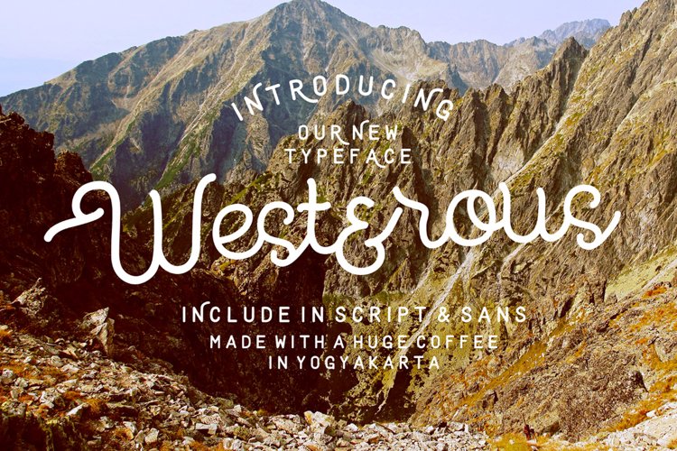 Westerous Font example image 1