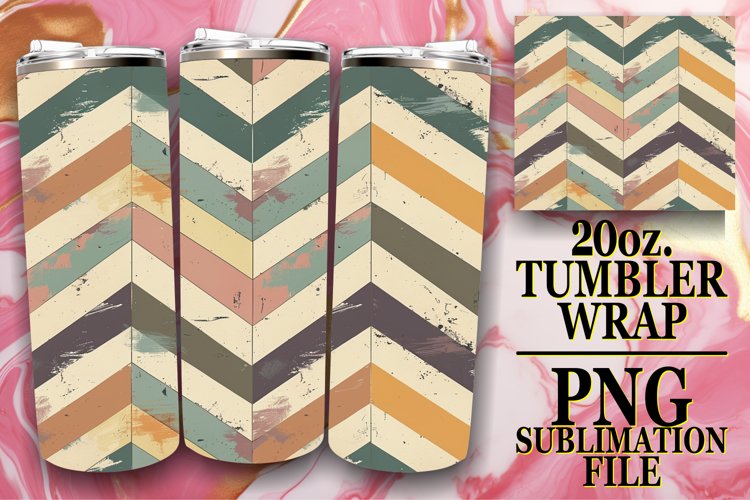 Colorful Springtime Delight Tumbler Wrap, Whimsical Charm
